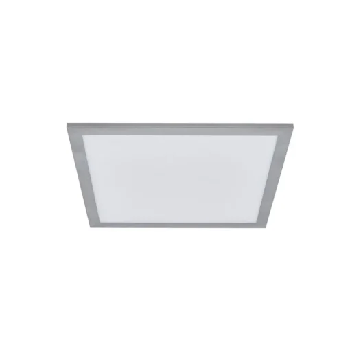 Arcchio LED paneel Lyndra, 40 cm, zilver, aluminium, dimbaar, CCT