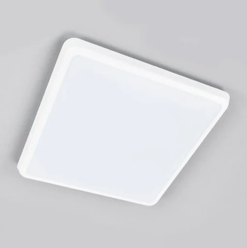 Arcchio LED plafondlamp Augustin, 30 x 30 cm, wit, IP54