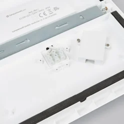 Arcchio LED plafondlamp Augustin, 30 x 30 cm, wit, IP54
