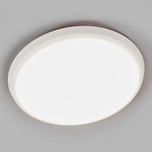 Arcchio LED plafondlamp Augustin, Ø 30 cm, CCT, wit, IP54