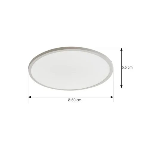 Arcchio LED plafondlamp Brenda, Ø 60 cm, CCT, afstandsbediening