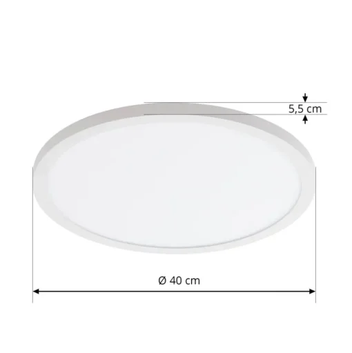 Arcchio LED plafondlamp Brenda, Ø 40 cm, CCT, afstandsbediening