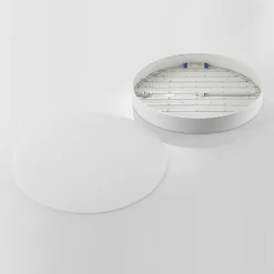 Arcchio LED plafondlamp Noabelle, Ø 80 cm, wit, metaal