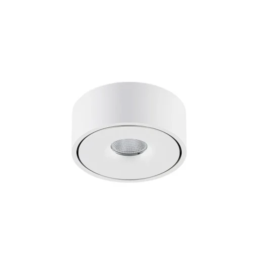 Arcchio LED plafondlamp Rotari, wit, omhoog en omlaag, aluminium