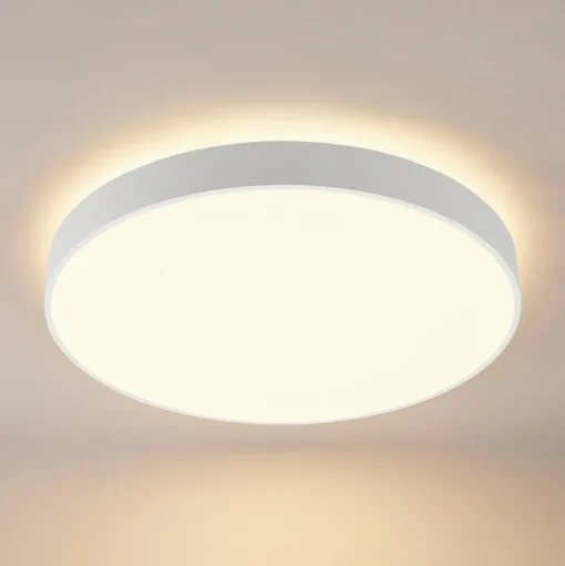 Arcchio LED plafondlamp Vanida, wit, Ø 60 cm, omhoog/omlaag