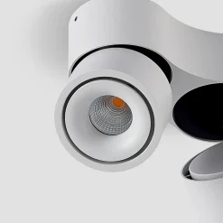 Arcchio LED plafondspot Rotari, wit, 2-lamps, 1140lm