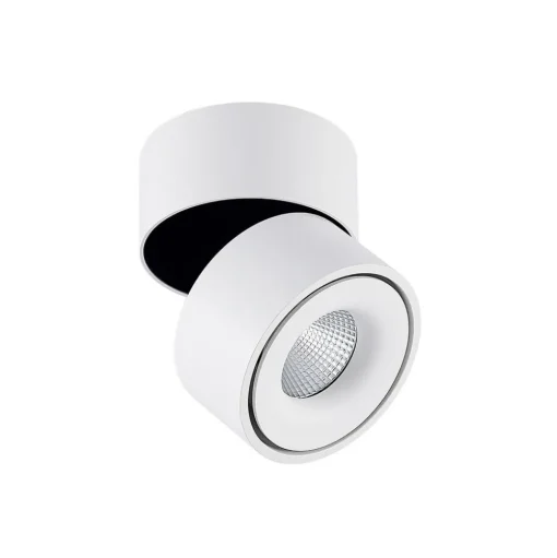 Arcchio LED plafondspot Rotari, wit, 1-lamp, 1560lm