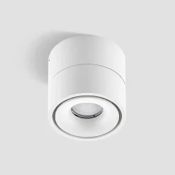 Arcchio LED plafondspot Rotari, wit, 1-lamp, 790lm