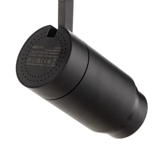 Arcchio LED railspot Nanna, 4000K, zwart, DALI