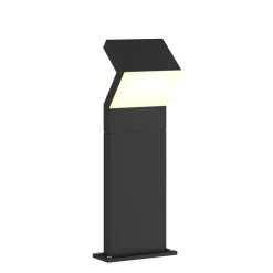 Arcchio LED sokkellamp Havin, antraciet, metaal, 60cm