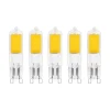 Arcchio LED stiftlamp, G9, 4W, 3000K, set van 5