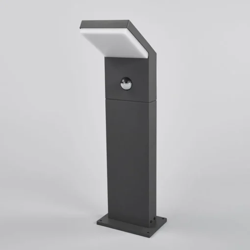Arcchio LED tuinpadverlichting Yolena, sensor, 60 cm, antraciet