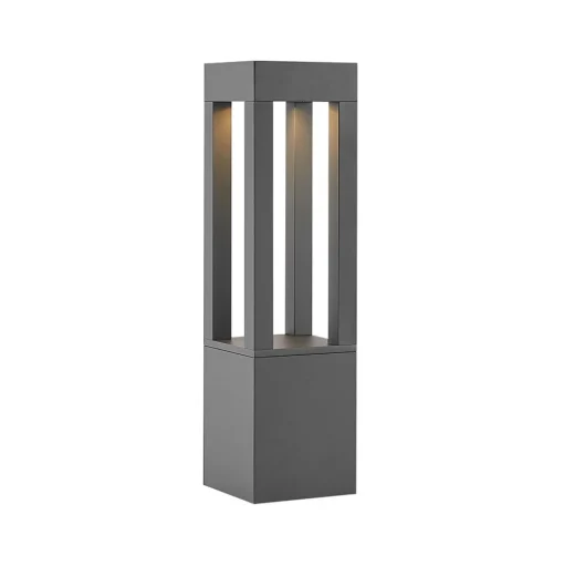 Arcchio LED tuinpadverlichting Lienna, 60 cm, grijs, metaal, IP65