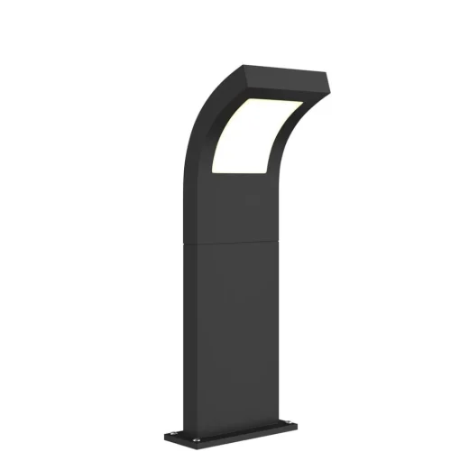 Arcchio LED tuinpadverlichting, IP65, 60 cm, antraciet, metaal