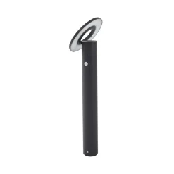 Arcchio LED tuinpadverlichting Tovio, antraciet, Ø 24cm, sensor