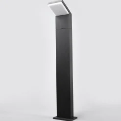 Arcchio LED tuinpadverlichting Yolena, 100 cm, antraciet, aluminium