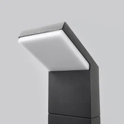 Arcchio LED tuinpadverlichting Yolena, 100 cm, antraciet, aluminium