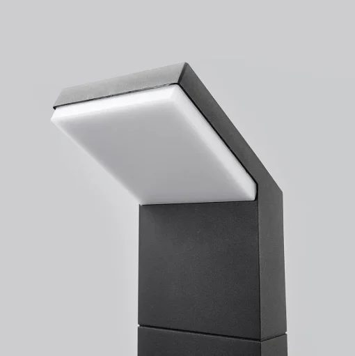 Arcchio LED tuinpadverlichting Yolena, 100 cm, antraciet, aluminium