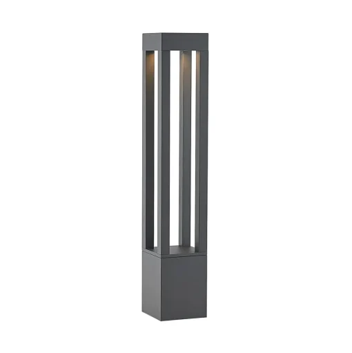 Arcchio LED tuinpadverlichting Lienna, 90 cm, grijs, metaal, IP65