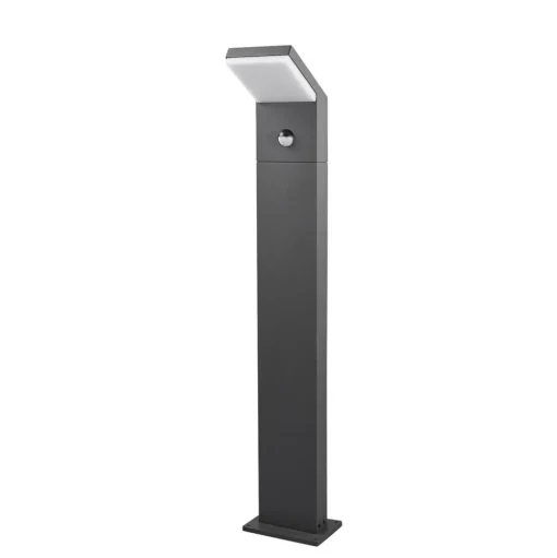 Arcchio LED tuinpadverlichting Yolena, sensor, 100cm, antraciet