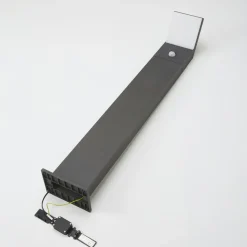 Arcchio LED tuinpadverlichting Yolena, sensor, 100cm, antraciet