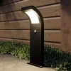 Arcchio LED tuinpadverlichting, 60 cm, antraciet, sensor, IP54
