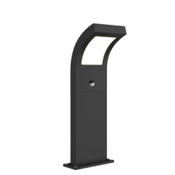Arcchio LED tuinpadverlichting, 60 cm, antraciet, sensor, IP54