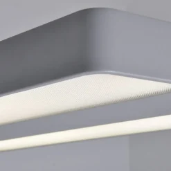 Arcchio LED vloerlamp Logan Neo, zilver, 8.000 lm, dimbaar