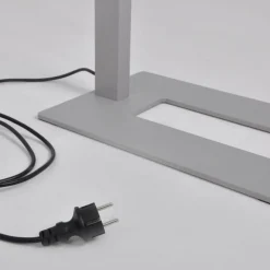 Arcchio LED vloerlamp Logan Neo, zilver, 8.000 lm, dimbaar