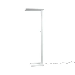 Arcchio LED vloerlamp Logan Basic, wit, 6.000 lm, dimbaar