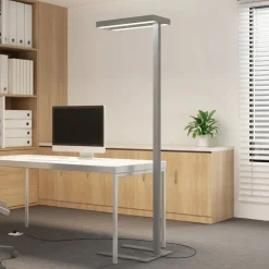 Arcchio LED vloerlamp Logan Ultra, 4.000K, sensor, dimbaar