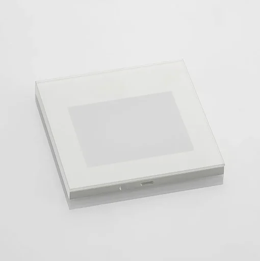Arcchio LED wand inbouwlamp Zamo, wit, 11 cm, metaal, IP65