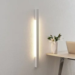 Arcchio LED wandlamp Ivano, 91 cm, wit, aluminium
