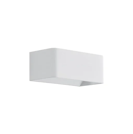 Arcchio LED wandlamp Karam, 20 cm, wit, metaal, omhoog/omlaag