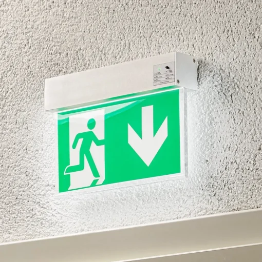 Arcchio LED-noodverlichting Nevian, oplaadbare batterij, aluminium, 18,6