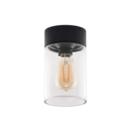 Arcchio Liljana buiten plafondlamp, IP65, zwart