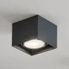 Arcchio Mabel plafondspot, 12 cm x 12 cm, grijs, GU10