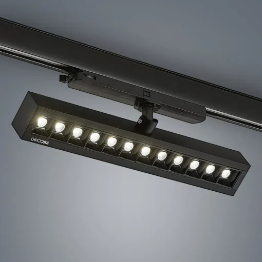 Arcchio Millay LED railspot zwart 4000K