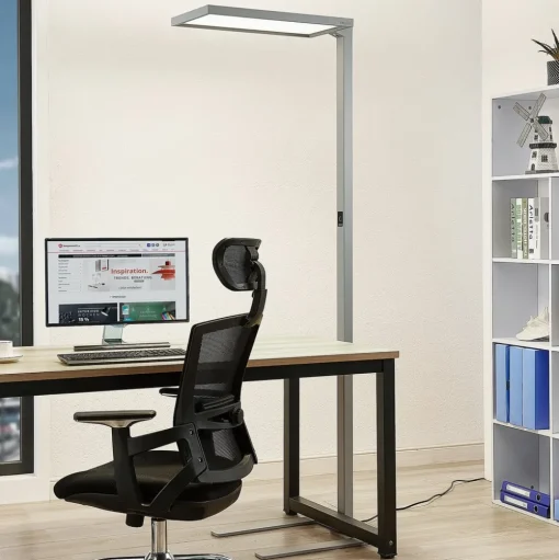 Arcchio Nelus LED vloerlamp, dimbaar, BWM, sensor