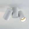 Arcchio plafondlamp Gesina, 2-lichts, wit, aluminium, 17,5 cm