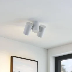 Arcchio plafondlamp Gesina, 2-lichts, wit, aluminium, 17,5 cm