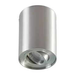 Arcchio plafondspot Jolina, rond, grijs, 13 cm, metaal
