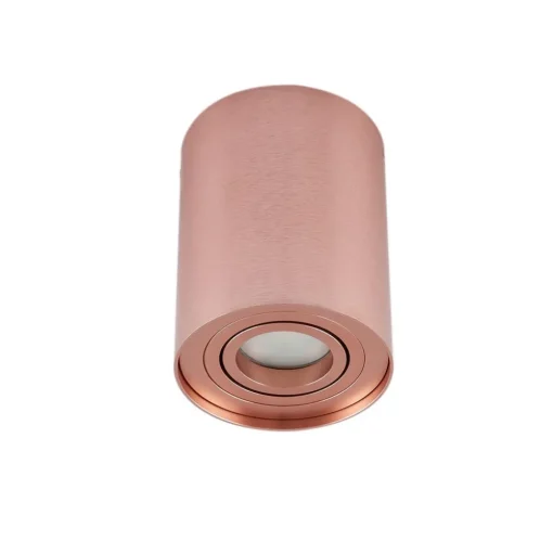 Arcchio plafondspot Jolina, rond, koper, 13 cm, metaal