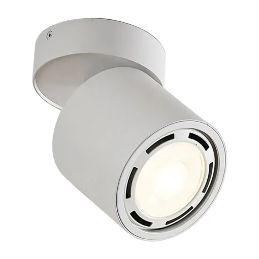 Arcchio plafondspot Mabel, Ø12cm, wit, verstelbaar, GU10