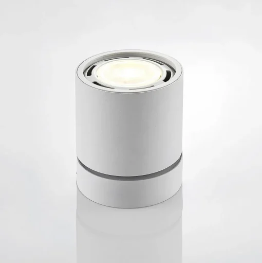 Arcchio plafondspot Mabel, Ø12cm, wit, verstelbaar, GU10