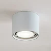 Arcchio plafondspot Mabel, Ø 12 cm, wit, metaal, GU10