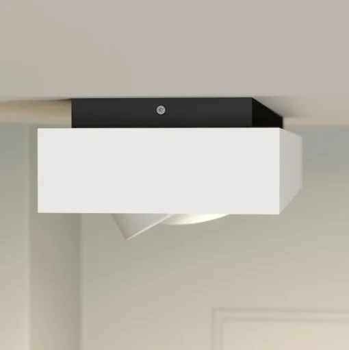 Arcchio plafondspot Ronka, 65 cm, 4-lamps, wit, GU10
