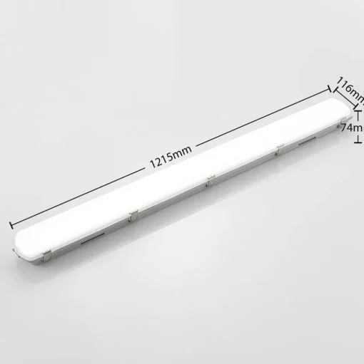 Arcchio Rao vochtbestendige LED lamp, lengte 121,5 cm, set van 5