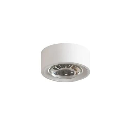 Arcchio Rotari LED plafondlamp, lens, 2-lamps vast
