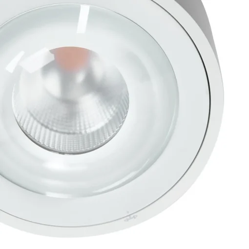 Arcchio Rotari LED plafondlamp, lens, 1-lamp vast